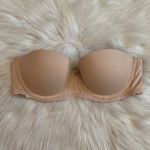 Nude strapless aerie bra